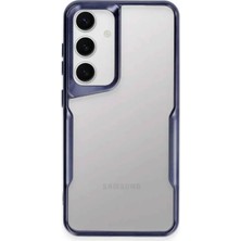 CT Stones Newface Samsung Galaxy A24 4g Kılıf Boyi Silikon Kapak - Lacivert