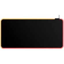 Hakay Xl Boyutunda Kaymaz Kauçuk Tabanlı Rgb Oyun Mouse Pad