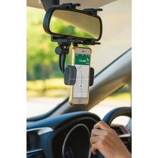 Hakay Evrensel 360° Döner Araç Telefon Tutucu, Katlanabilir, Şık Tasarım