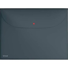 Hakay Gizlilik Dosyası, 2 Cepli, A4, Gri