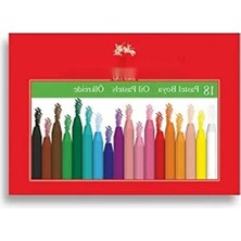 Hakay 18 Renkli Yumuşak Pastel Boya Seti - Sanatsal Aktiviteler Için