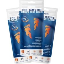 Hakay Ultra Ince 3'lü Isıtıcı Ayak Tabanı - 9 Saat Süreli Sıcaklık