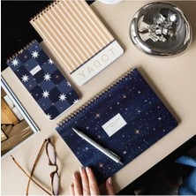 Hakay Süresiz Masaüstü Planlayıcı Seti - 3'lü (Galaksi Teması)