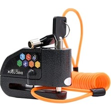 Hakay Alarm Disk Kilidi Seti, 110 Db Hırsızlığa Karşı Koruma