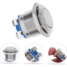 Prativas IC-182 D98 Metal 19MM Düz Buton PBS28B-2