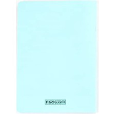 Hakay A5 Boyutunda Mavi Çizgili Defter - 60 Yaprak, Pp Kapak