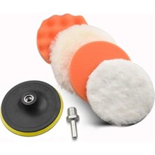 Hakay 6 Parça Battal Boy Oto Pasta Cila Polisaj Seti, 12.5cm