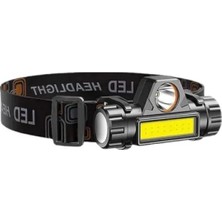 Hakay USB Şarj Edilebilir Kafa Lambası - 300 Lümen, Ayarlanabilir