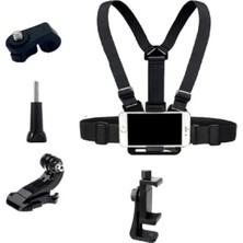 Hakay 360° Döner Göğüs Bandı - Aksiyon Kamerası ve Telefon Tutucu