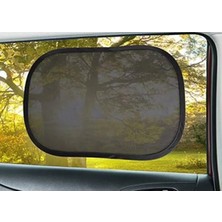 Hakay Statik Araç Güneşliği - 2'li Set (Siyah)