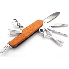 Hakay Ahşap Malzemeden Yapılmış Outdoor Kamp Cep Çakısı