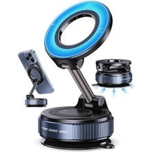 Hakay 360° Dönebilir Araç Telefon Tutucu, Güçlü Vantuz ile