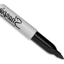 Hakay Kalıcı Yuvarlak Uçlu Siyah Markör, Yüksek Kalite