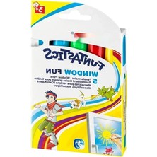 Hakay 5'li Çocuklar Için Cam Kalemi Seti - Karışık Renkler