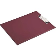 Hakay Kapaklı Pvc Kaplama Sekreterlik, Bordo