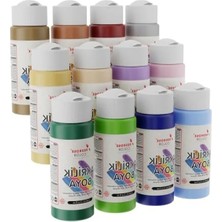Hakay Pastel Renk Akrilik Boya Seti - 12'li 60ML