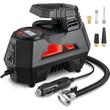 Hakay 12 Volt 150 Psı Ayarlanabilir Dijital Lastik Şişirme Pompası
