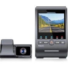 Hakay 4K 60FPS Ön ve Arka Dual Kamera, Wi-Fi 6, Hdr, SSD Destekli Araç Kamerası