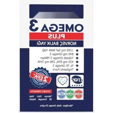 Hakay 1200MG Yüksek Dozda Balık Yağı - 60 Yumuşak Kapsül