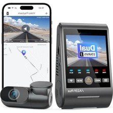 Hakay 3 Kameralı Araç Kamerası - 2k Ön, Iç ve Arka Kayıt