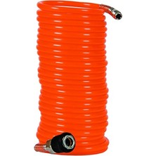 Hakay 8 Metre Uzunluğunda Spiral Hava Hortumu, 10 Bar Basınç Dayanıklılığı