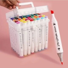 Hakay Çift Taraflı Marker Kalem Seti, 12 Parça