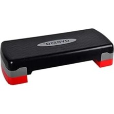 Hakay Ayarlanabilir Iki Kademeli Step Tahtası - Siyah-Gri