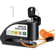 Hakay Alarm Sistemli Fren Diski Kilidi - 110 Db