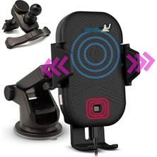 Hakay Kablosuz Telefon Şarj Cihazı ve Akıllı Telefon Tutucu