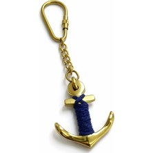 Noxsa Ip Detaylı Pirinç Çapa Anahtarlık