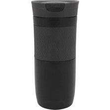 Hakay Sızdırmaz Termos Bardak - 470ML, Siyah, Vakum Yalıtımlı