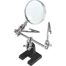 Hakay Büyüteçli Kart Tutucu ve Havya Sehpası