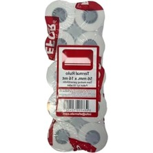 Hakay Termal Yazar Kasa Pos Rulosu, 56 mm x 16 mt - 10'lu Paket