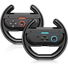 Hakay Nintendo Switch 2 Joy-Con Için Ergonomik Yarış Direksiyonu, 2 Adet