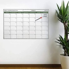 Hakay Manyetik Aylık Program Planlayıcı Duvar Takvimi, 85X56 cm