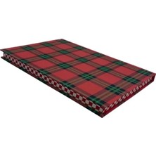 Hakay Kalın Ekose Çizgisiz Defter