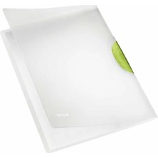 Hakay Yeşil A4 Sıkıştırmalı Dosya, 30 Sayfa Kapasiteli, Esnek Plastik