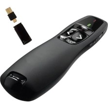 Hakay Kablosuz Sunum Kumandası - 30M Kontrol Mesafesi, Type-C ve USB Uyumlu