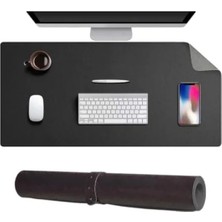 Hakay 90X45 cm Çift Taraflı Deri Masa Koruyucu