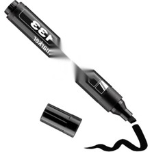 Hakay Siyah Kalıcı Markör - 1-5 mm Kesik Uç