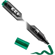 Hakay Kalıcı Yeşil Markör - Suya Dayanıklı ve Kesik Uç