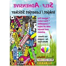 Hakay 120GSM A4 Yapışkanlı Etiket Kağıdı, Mat Yüzeyli, 100 Yaprak