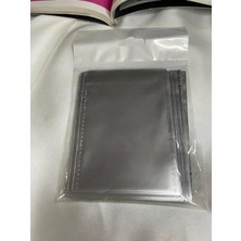 Hakay Gümüş Parlak Lüx Hediye Paketi, Kendinden Yapışkanlı, 7x9 Cm, 50 Adet