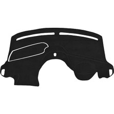 Hakay Siyah Kenar Renkli Torpido Koruma Halısı