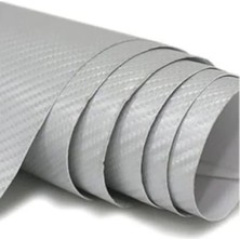 Hakay Kendinden Yapışkanlı Gri Karbon Kaplama Folyosu 127 cm x 20 cm