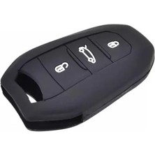 Hakay Silikon Anahtar Kılıfı - Citroen C4 C5 C3 Aircross Uyumlu