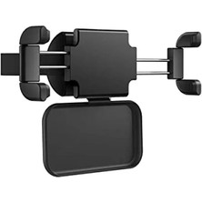 Hakay Araç Içi Koltuk Başlığı Telefon ve Tablet Tutucu - 360 Derece Dönebilir