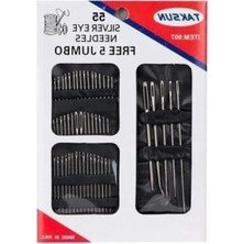 Hakay 55 Parça Gümüş Göz Iğne Seti