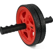 Hakay Taşınabilir Egzersiz Tekerleği - 18 cm Çap, Kaymaz Kauçuk Tutma Yerleri