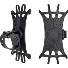 Hakay Esnek Silikon Telefon Tutucu - Motosiklet ve Bisiklet Için